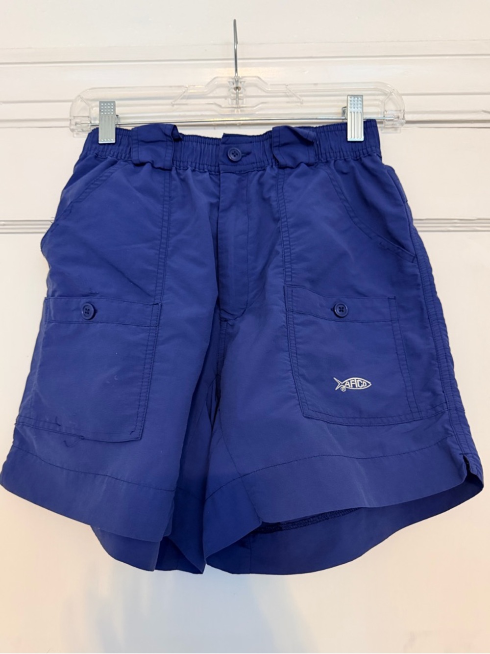 AFTCO original fishing shorts 6” in navy men’s 30